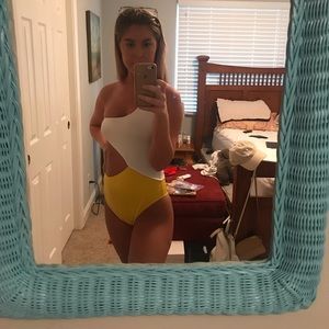 One piece bathing suit